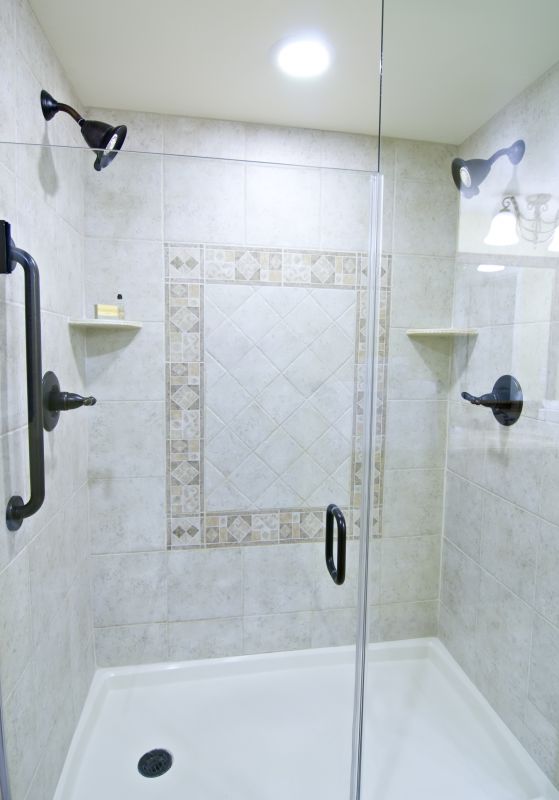 Contemporary Walk-In Shower