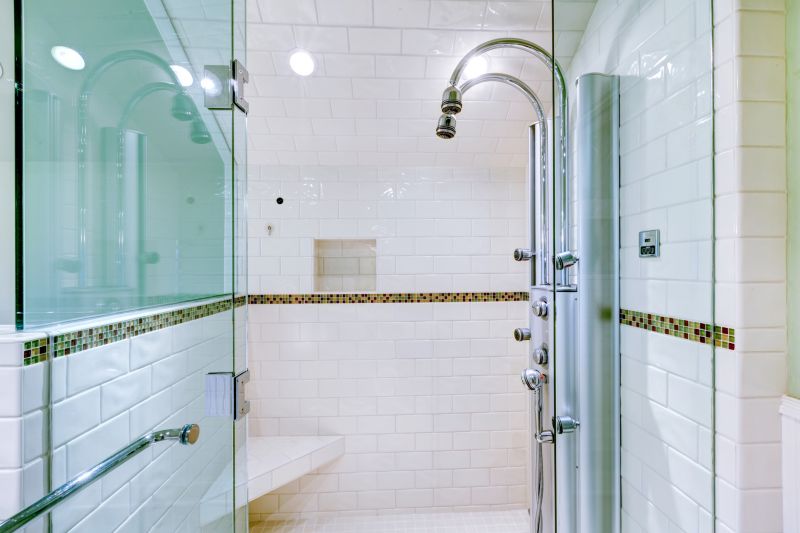 Open Concept Shower Space
